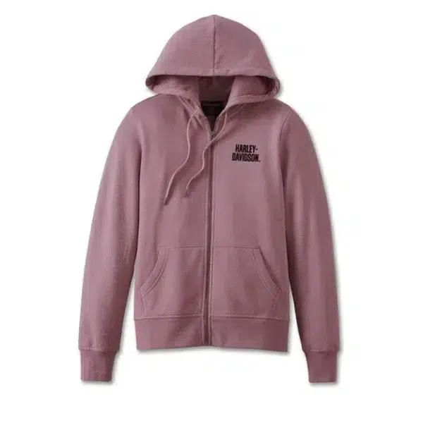 POLERON CON GORRO SPECIAL "GRAPE SHAKE HEATHER"