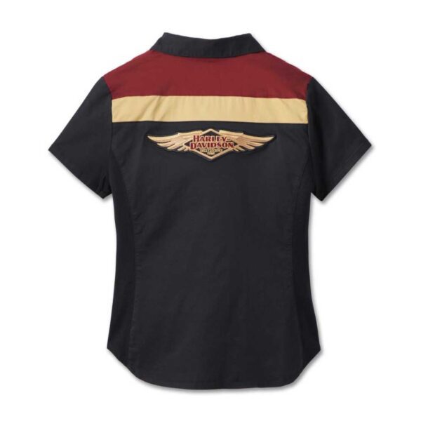 CAMISA CON CIERRE FRONTAL DEL 120° ANIVERSARIO H-D - Imagen 2