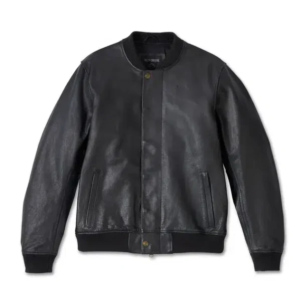 CHAQUETA BOMBER DE CUERO "THE CITIZEN"