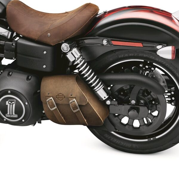SINGLE SIDED DYNA SADDLEBAG, BROWN