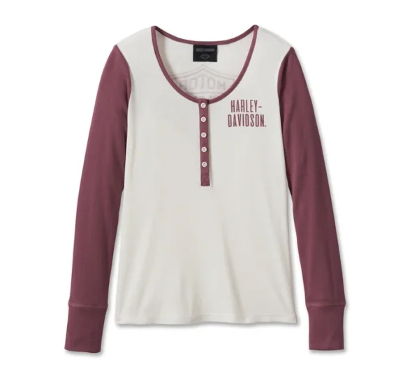 POLERA MANGA LARGA "TIMELESS HENLEY"
