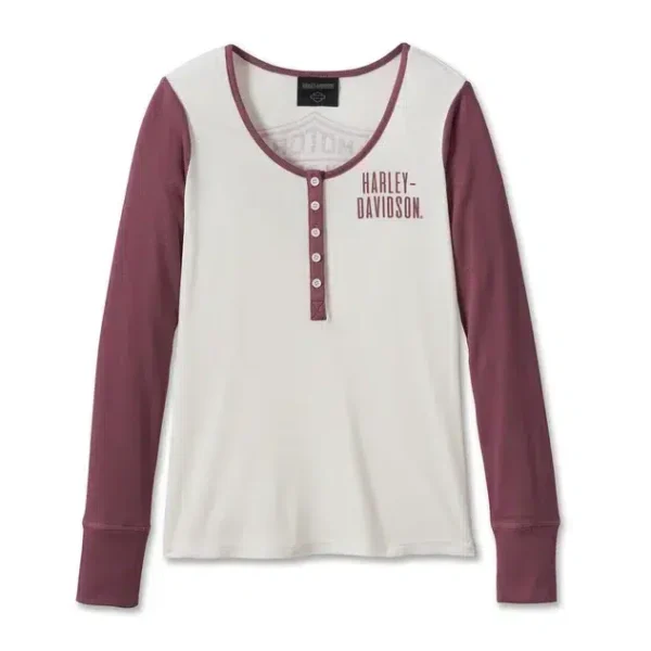 POLERA MANGA LARGA "TIMELESS HENLEY"