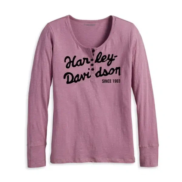 POLERA MANGA LARGA "SUSPENSION SCOOP NECK HENLEY"