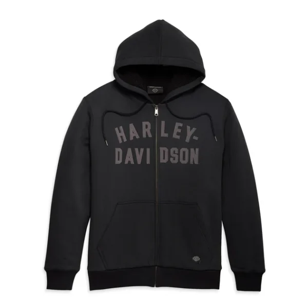 POLERON CON CAPUCHA "MIDWEST STAPLE" BLACK BEAUTY