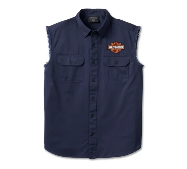 CAMISA SIN MANGAS "BAR&SHIELD"