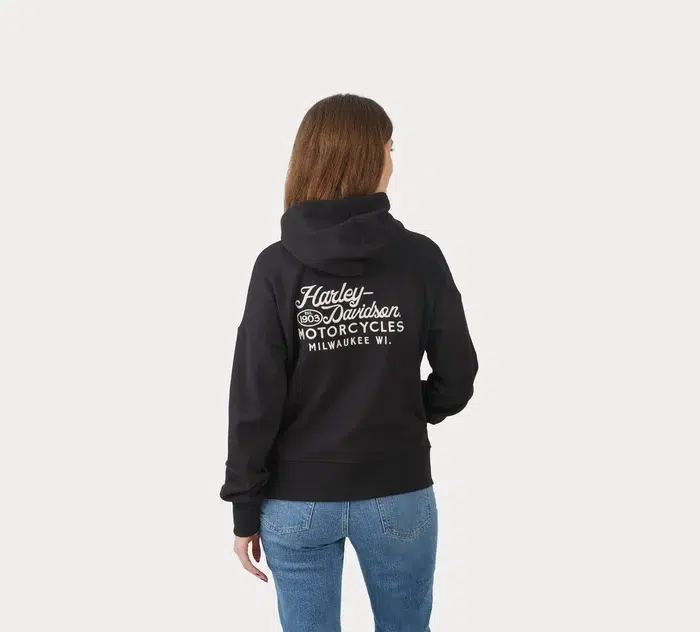 POLERON CON CUELLO EN "V" DE LOS "VALLEY RUMBLERS- NEGRA" - Imagen 4