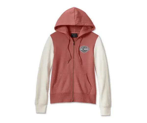 POLERON CON GORRO "SPECIAL COLORBLOCK RACER FONT"