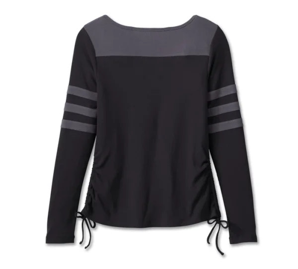POLERA MANGA LARGA "RACE HER BLACK BEAUTY" - Imagen 2