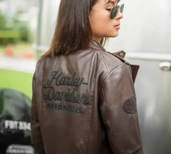 CHAQUETA DE CUERO "VINTAGE SPIRIT" - Imagen 4
