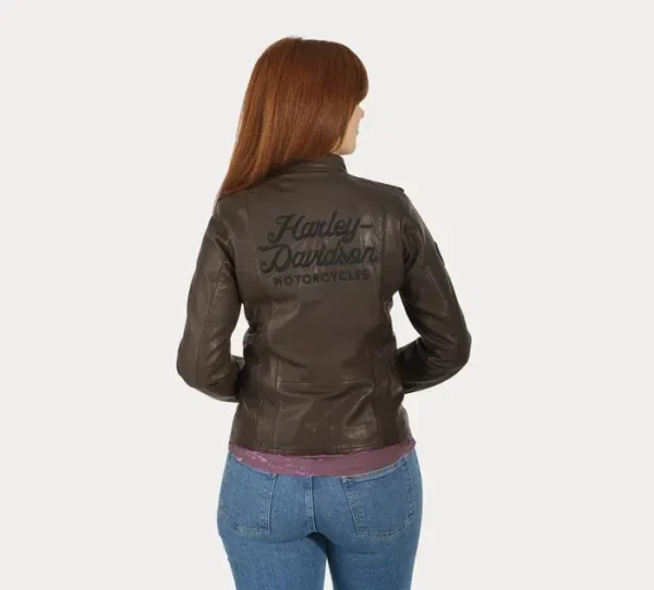 CHAQUETA DE CUERO "VINTAGE SPIRIT" - Imagen 2
