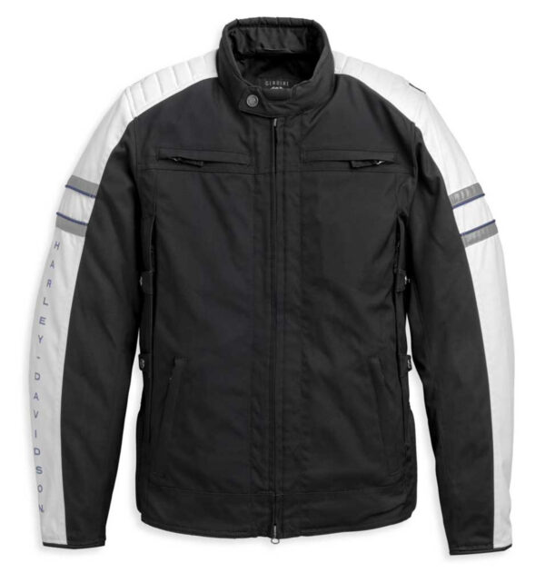 CHAQUETA IMPERMEABLE H-D "MKE MILE DE TRIPLE VENTILACION"
