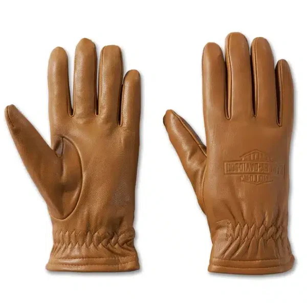GUANTE DE CUERO CASUAL “FULL SPEED” MARRON