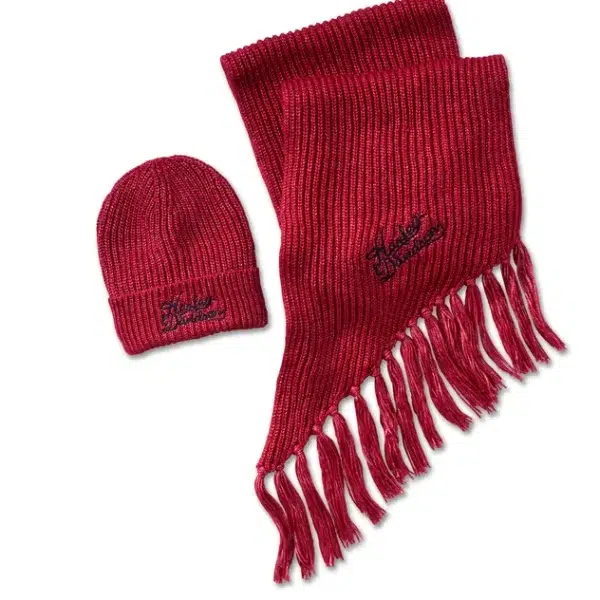 CONJUNTO DE GORRO Y BUFANDA "H-D"