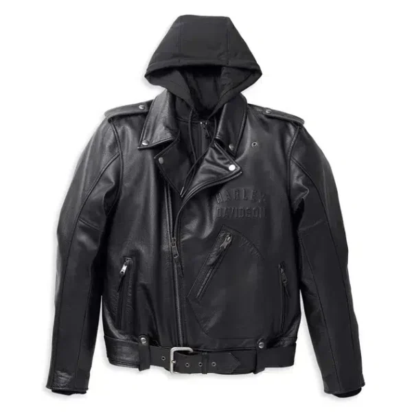 CHAQUETA DE CUERO 3 EN 1 "POTOMAC"
