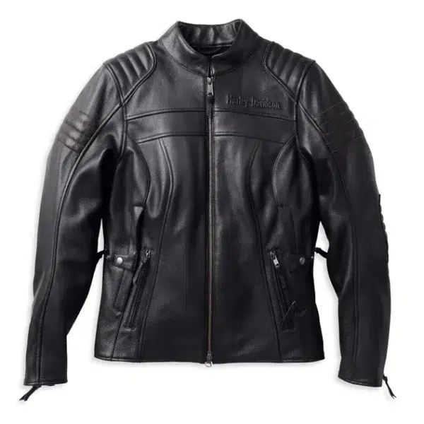 CHAQUETA DE CUERO "HEATHER AVENUE TRIPLE VENT SYSTEM"