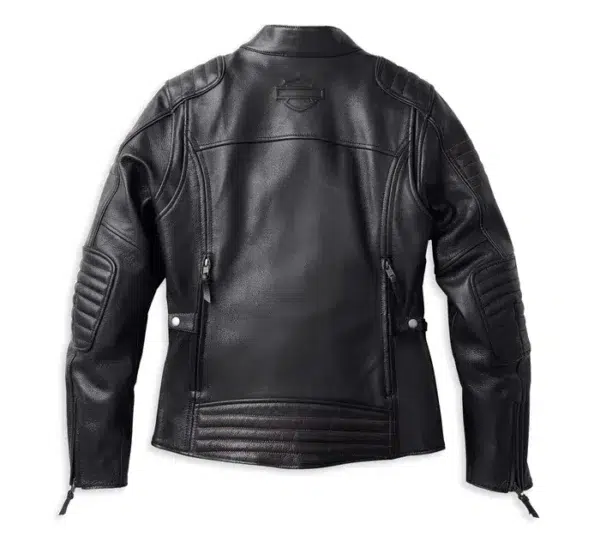 CHAQUETA DE CUERO "HEATHER AVENUE TRIPLE VENT SYSTEM" - Imagen 2