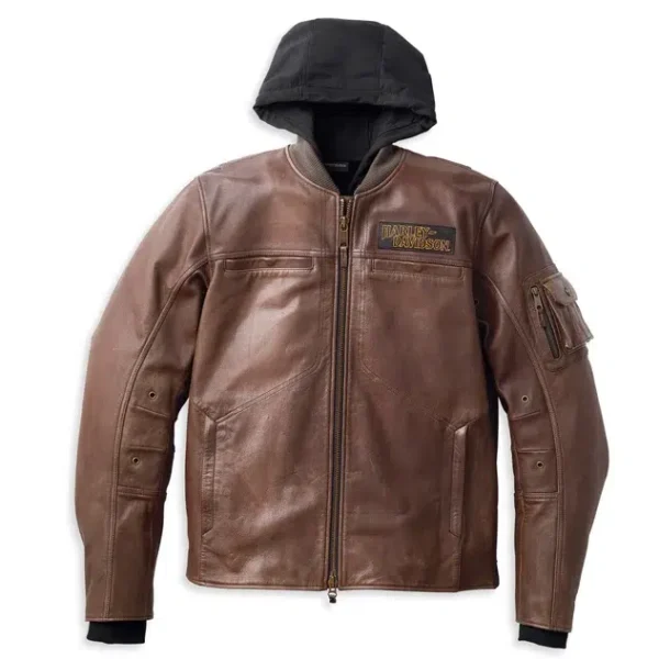 CHAQUETA DE CUERO "3 EN 1" VENTURA